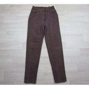 Vintage 90s Levis 512 Jeans Womens (26" Waist) Slim Fit Straight Leg Denim Brown
